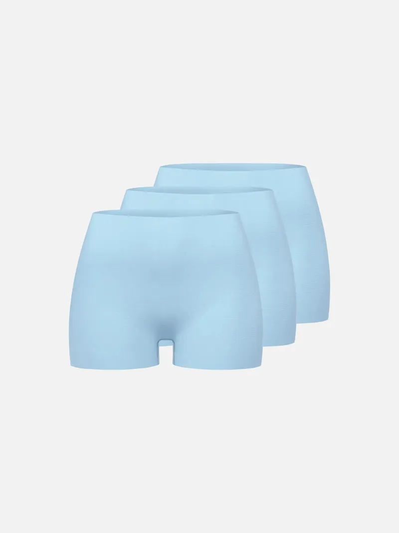 erlich textil erlich textil Light Touch Panty im 3er Pack aus weichem Modal, made in Europe, Denim, – Produktbild 1 von 6
