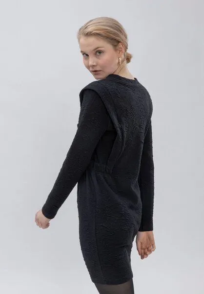 Lovjoi LOVJOI Damen Minikleid ABELONE Bio Fair, Black, – Produktbild 3 von 4