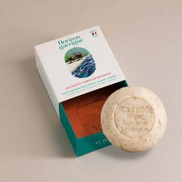 Aqui d'Aïa Aqui d'Aïa Thymian-, Rosmarin- und Lavandin-Seife – Produktbild 4 von 4
