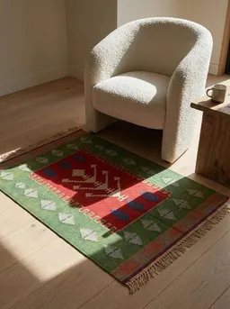 Rugtales Kelim Rugtales aus Schurwolle – Produktbild 1 von 1