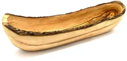 Olivenholz erleben Olivenholz erleben Rustikale Brotschale aus Olivenholz – Produktbild 1 von 1