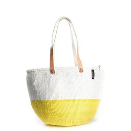 Mifuko KIONDO Tasche - Duo Stripes - Sisal Umhängetasche - Upcycling - Mifuko – Produktbild 1 von 1