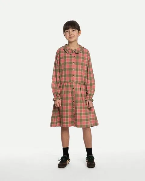 MATONA Matona Kleid | Flannel Collar Dress | aus Baumwolle, Coast check, – Produktbild 1 von 3