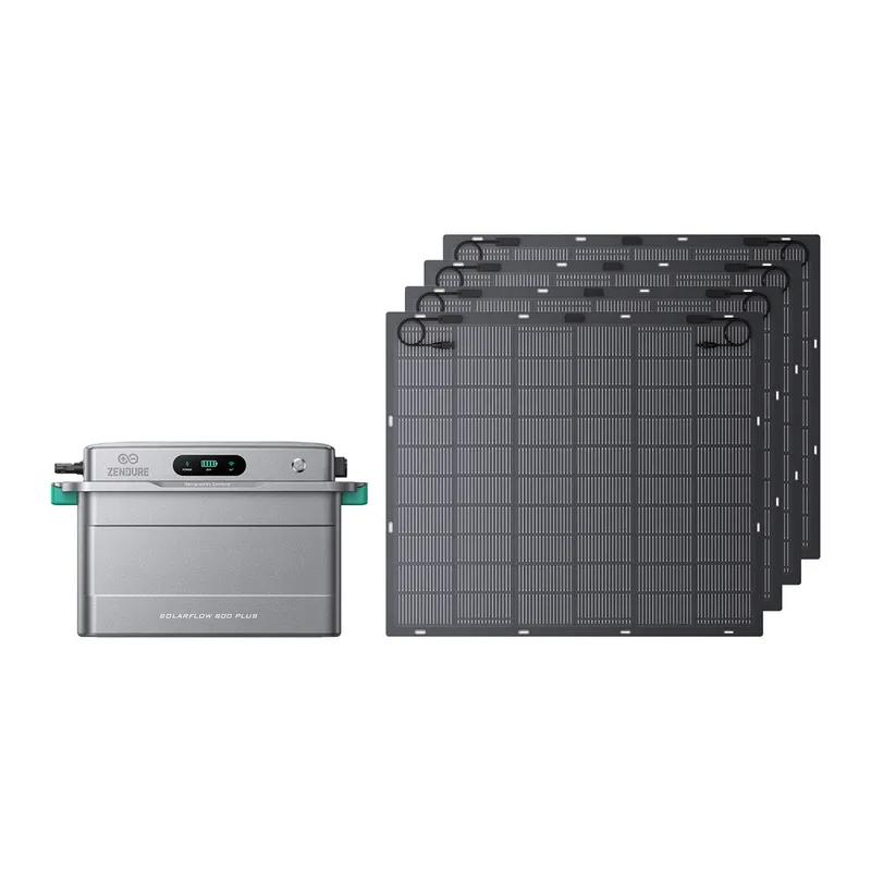 Zendure Deutschland Zendure SolarFlow 800 Plus: Balkonkraftwerk-Speicher mit top Preis-Leistung, SolarFlow 800 Plus / Ohne Batterie / 4*230W Flexible (920Wp) – Produktbild 1 von 1