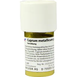 Weleda WELEDA CUPRUM METALLICUM praep.D 30 Trituration 20 g Trituration – Produktbild 1 von 1