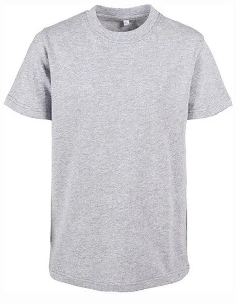 Build Your Brand Build Your Brand Kids´ Organic Basic T-Shirt, Grau (heather), – Produktbild 2 von 2