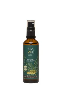 GRN [GRÜN] GRN [GRÜN] Deo Spray Erfrischend - Bio-Hanf & Bio-Hopfen - 0% Aluminium – Produktbild 1 von 1