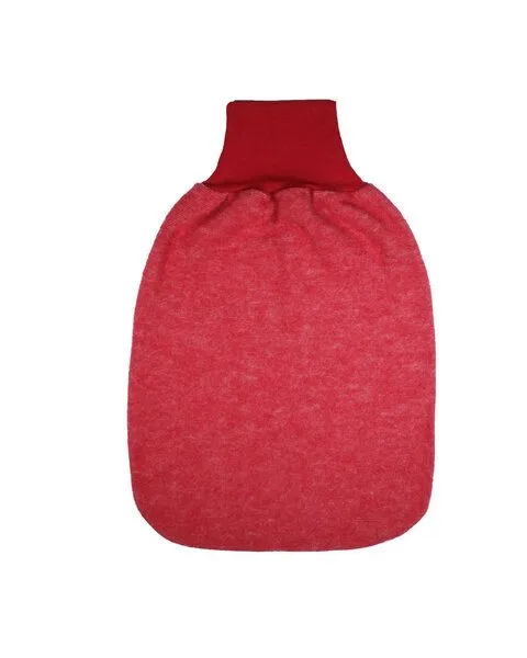 Cosilana Cosilana Baby Pucksack Strampelsack Schuwolle (kbT) Baumwolle (Bio), Rot-melange, – Produktbild 1 von 1