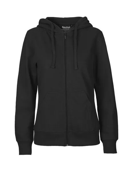 Neutral® - 3FREUNDE Neutral® - 3FREUNDE Frauen Hoodie Zipped, Schwarz, – Produktbild 1 von 4