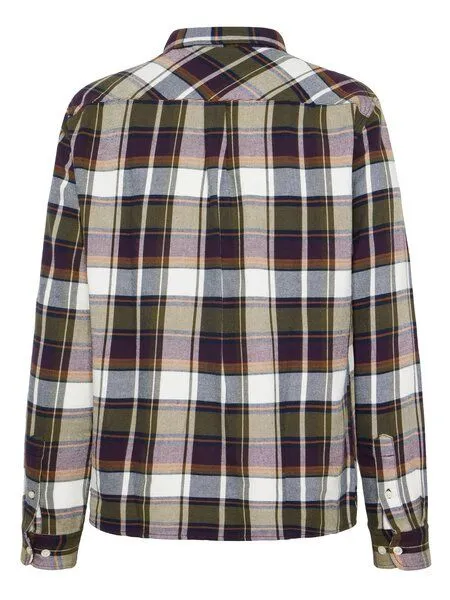 KnowledgeCotton Apparel KnowledgeCotton Apparel Kariertes Flanell-Hemd, Blue check, – Produktbild 2 von 4