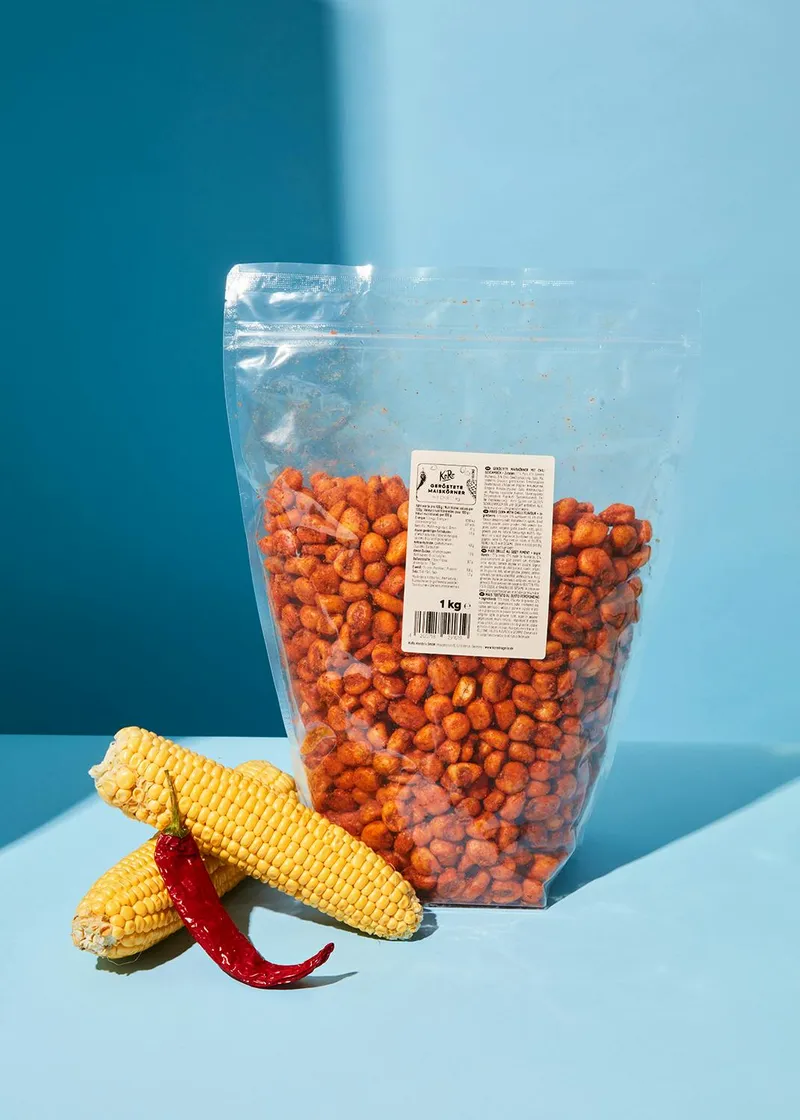 KoRo Geröstete Maiskörner mit Chili 1 kg – Produktbild 2 von 5