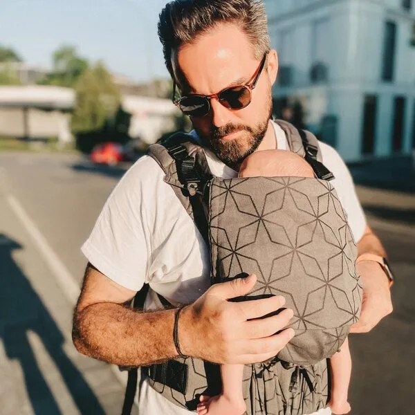 Hoppediz Hoppediz Babytrage - Buckle, Malmö stone, – Produktbild 3 von 3