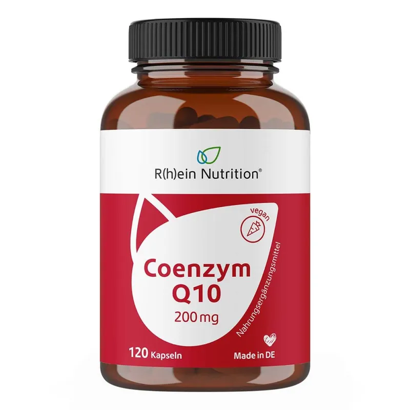 R(h)ein Nutrition R(h)ein Nutrition Coenzym Q10 200 mg Kapseln vegan – Produktbild 2 von 5