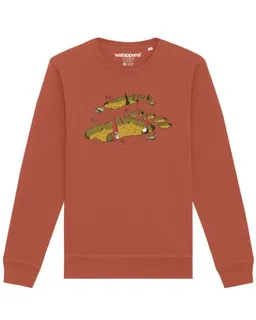watapparel watapparel Sweatshirt Unisex Gnome Footprint – Produktbild 1 von 1