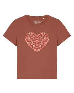 watapparel watapparel T-Shirt Frauen Pfotenliebe 02 – Produktbild 1 von 1