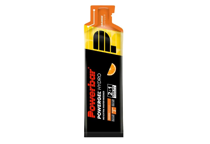 PowerBar PowerBar PowerGel Hydro Orange High Carb Energie Gel Natrium 24x 67 ml Gel, Packung à 24 St., 1.608 ml – Produktbild 2 von 6