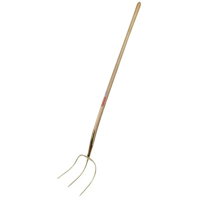 Freund Victoria Streugabel, mit 3 Zinken, 30X30 gold, mit Eschenstiel – Produktbild 1 von 1