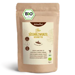 vom Achterhof Süßholzwurzel geschnitten Bio (500g) – Produktbild 1 von 1