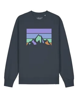 watapparel watapparel Sweatshirt Unisex Retro Landscape – Produktbild 1 von 1