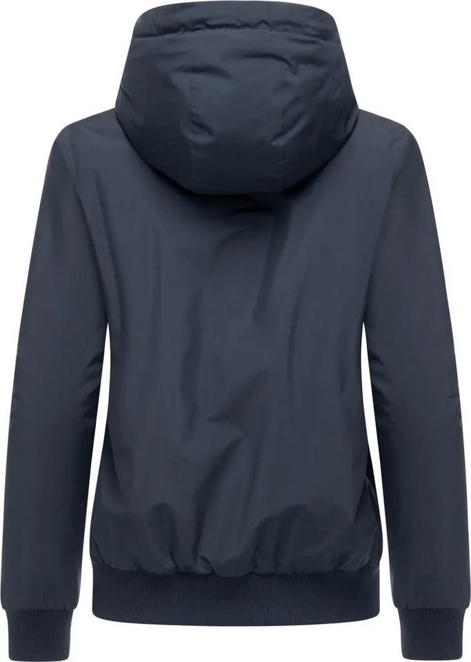 ragwear ragwear Bomberjacke Oggie Warm YOUMODO Wasserdichte Outdoorjacke mit Kapuze, Blau, – Produktbild 4 von 5