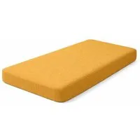PAPATE PAPATE Spannbettlaken aus Bio-Baumwollgaze, Gelb, – Produktbild 1 von 1