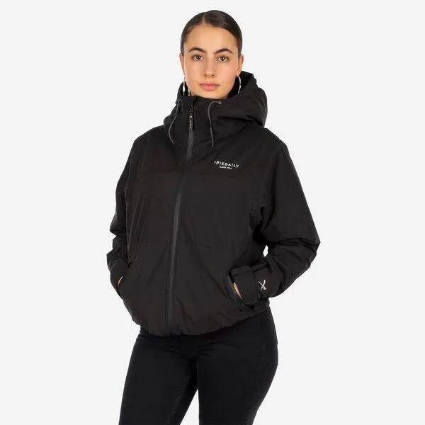Iriedaily Iriedaily Kat Hooded Jacket, Schwarz, – Produktbild 3 von 3