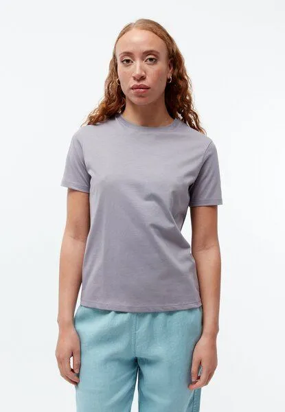 Givn Berlin Givn Berlin T-Shirt GBFINE aus Bio-Baumwolle, Lilac grey, – Produktbild 1 von 4