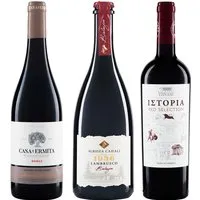 Bio-Weinpaket "Genuss" mit Rotwein und Lambrusco, 3 x 0,75 l – Produktbild 1 von 1