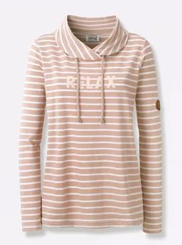 Witt Witt Sweatshirt puder-weiß-geringelt – Produktbild 1 von 1