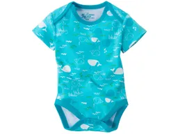HANS NATUR Baby Body Kurzarm Bio Baumwolle Wale Gr.74/80 – Produktbild 1 von 1