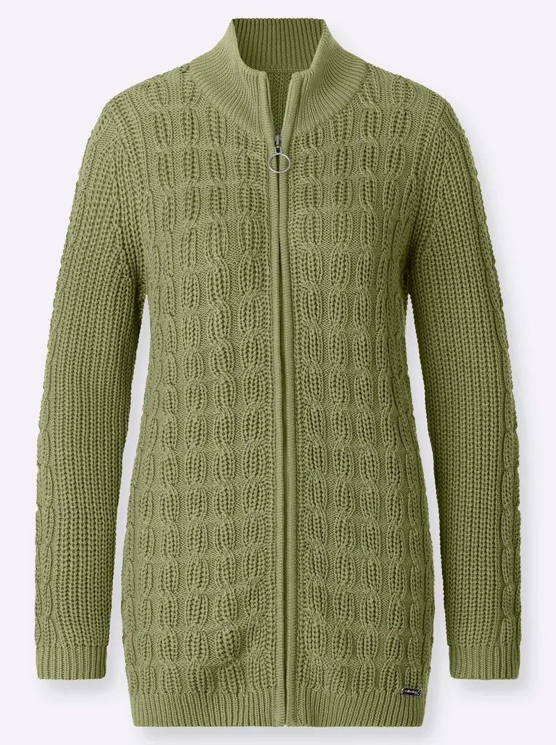 Witt Longstrickjacke, Schilf, – Produktbild 1 von 2