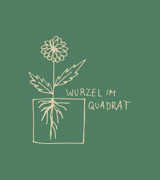 Gary Mash GARY MASH Shirt Asheville Wurzel im Quadrat aus Biobaumwolle, Dunkles petrol (petrol), – Produktbild 3 von 4