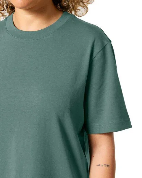 YTWOO YTWOO Nachhaltiges schweres Unisex T-Shirt, Grün, – Produktbild 2 von 4