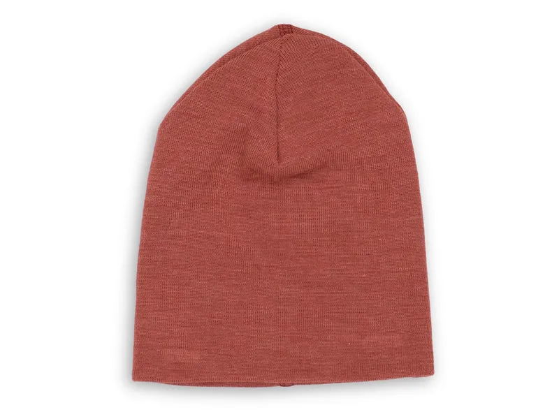 Engel natur Engel Natur Damen Mütze Feinripp kupfer Gr. 1, Rot, – Produktbild 1 von 1