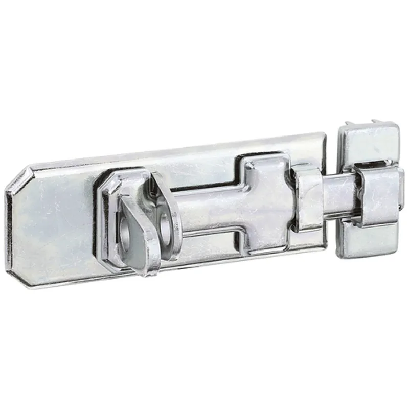 Alberts ALBERTS Sicherheits-Schlossriegel, m.flachem Griff, m.Schlaufe, disp., Platte LxB100x44mm – Produktbild 1 von 1