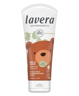 lavera Lavera Baby & Kinder Waschlotion & Shampoo 200 ml – Produktbild 1 von 1