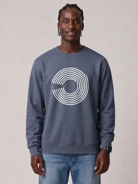 watapparel watapparel Sweatshirt Unisex Abstract 01, Blue grey, – Produktbild 2 von 2