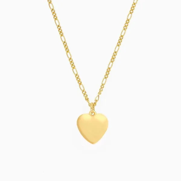 Paeoni Colors Paeoni Colors Herzkette aus 18k Gold Vermeil, 925 Sterling Silber – Produktbild 1 von 4