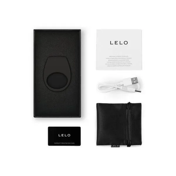 LELO Sexring für Paare - LELO TOR 3, Schwarz, – Produktbild 3 von 4