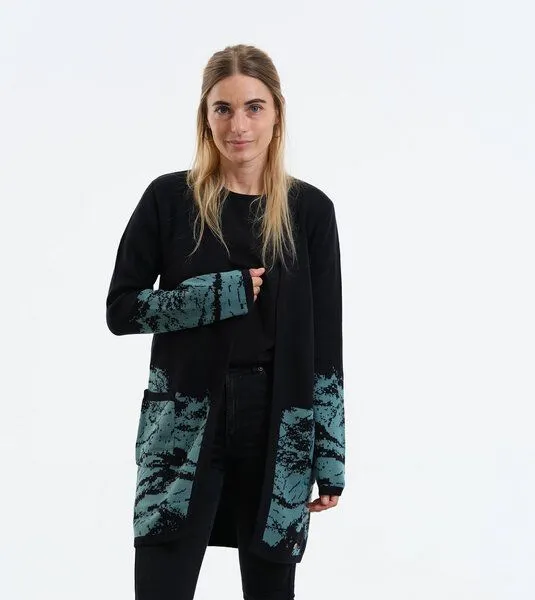 Gary Mash GARY MASH Long-Cardigan Alamo aus Biobaumwolle, Verlauf (mit taschen), – Produktbild 3 von 4