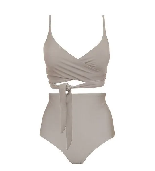 Anekdot Anekdot Bikini Set Lin Top + Core High Slip, Natural, – Produktbild 2 von 3