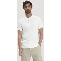 hessnatur hessnatur Henley Shirt Regular aus Bio-Baumwolle und Leinen – Produktbild 1 von 1