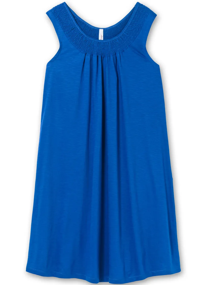 sheego Jerseykleid, Kobaltblau, – Produktbild 1 von 2