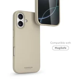 VONMÄHLEN Vonmählen Vegan Leder Case für iPhone 17 Cream iPhone 17 Lederimitat – Produktbild 1 von 1
