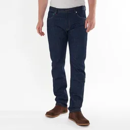 fairjeans fairjeans dunkelblaue basic Jeans "Regular Navy" aus Bio-Baumwolle, fair – Produktbild 1 von 1
