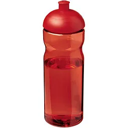 Unbranded H2O Active® Eco Base 650 ml Sportflasche mit Stülpdeckel, rot/ rot – Produktbild 1 von 1