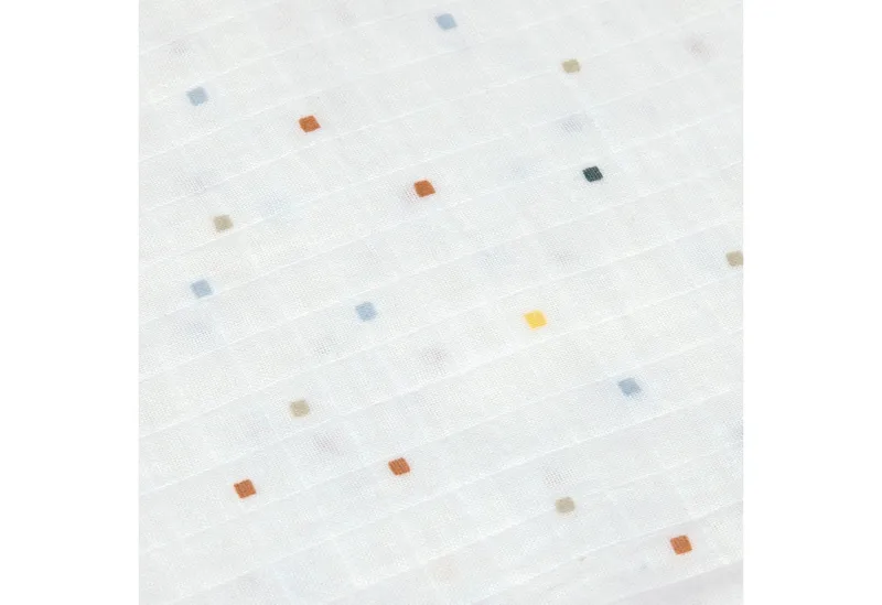 Lässig Lässig Stoffwindeln Mullwindeln, M, Happy Fruits, blue, GOTS made with organic materials, zertifiziert durch BCS 27262, Weiß, – Produktbild 5 von 5