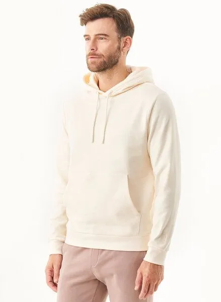 ORGANICATION ORGANICATION ESSENTIALS-HOOLDEN-Soft Touch Hoodie aus Bio-Baumwolle, Weiß(off white), – Produktbild 3 von 4