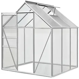 Casaria® Casaria Deuba Gewächshaus aus Aluminium 5,85m³ – Produktbild 1 von 1
