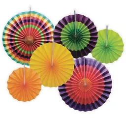 MoreThanHip MoreThanHip Papierfächer multicolor – Dekoset aus 6 Stück – Produktbild 1 von 1